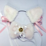 Cat earing & bow tie