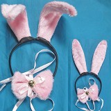 COSPLAY rabbit headring and bow tie