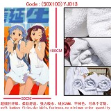 shinryaku!_ikamusume anime cotton bath towel