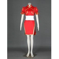 Street Fighter cosplay dress set