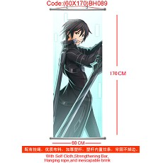 Sword art online anime wallscroll