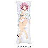 The anime girl double sides pillow（40x102CM）3538