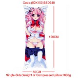 The sexy anime girl single side pillow(50X150)BZD340