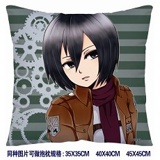 Attack on Titan anime double side pillow 3733