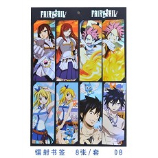 Fariy tail anime bookmarks(8pcs a set)