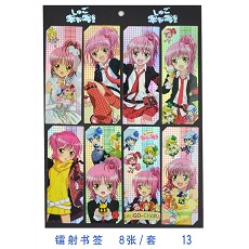 Shugo chara anime bookmarks(8pcs a set)