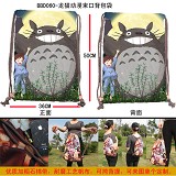 Totoro anime drawstring bag/backpack