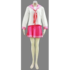 Lucky Star anime cosplay costume dress cloth set 