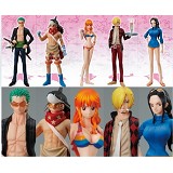 One Piece anime figures(5pcs a set)