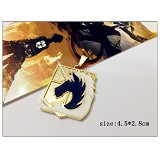 Attack on Titan anime necklace(gold)