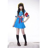 Suzumiya Haruhi anime cosplay costume dress cloth set 