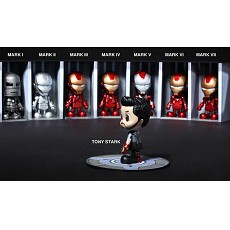 HT Toys Iron Man MK1-7 figures(8pcs a set)