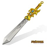 League of Legends Garen·The Might of Demacia anime metal weapon collection 15CM