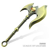 League of Legends Noxus anime metal weapon collection 15CM