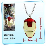 Iron Man necklace(gold)