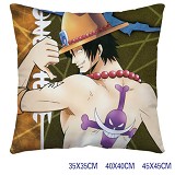 One Piece Ace double sides pillow 3858