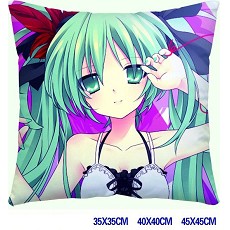 Miku anime double sides pillow(3932)