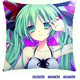 Miku anime double sides pillow(3932)