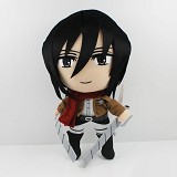 12inches Attack on Titan Mikasa anime plush doll