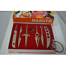 Naruto anime metal weapons(7pcs a set)