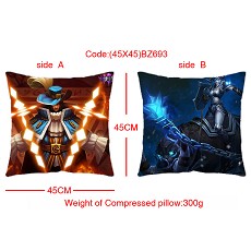 League of Legends anime double sides pillow(45X45)BZ693