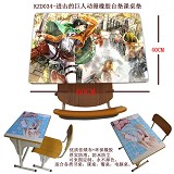 Attack on Titan anime rubber table mat-KZD034