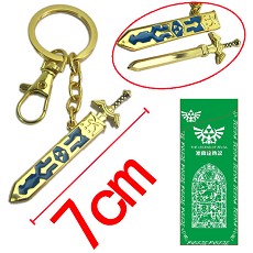 The Legend of Zelda anime weapon key chain