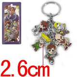 Street Fighter anime key chain