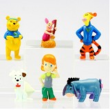 pooh figures(6pcs a set)