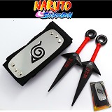 Naruto anime headband+weapons