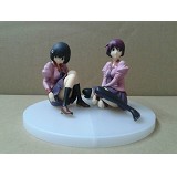 The anime girl figures(2pcs a set)
