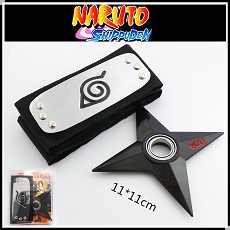 Naruto cos weapon+headband(2pcs a set)