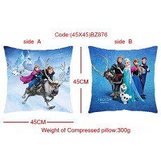 Frozen anime double sided pillow(45X45)BZ876