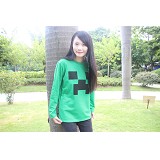 Minecraft anime long sleeve cotton t-shirt
