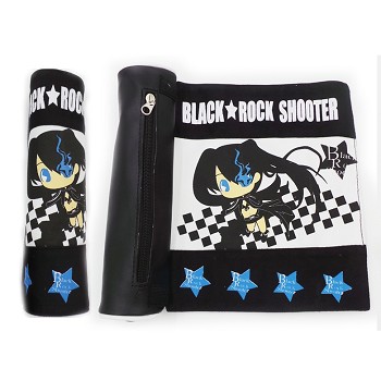 Black rock shooter anime pen bag