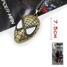 Spider man anime necklace