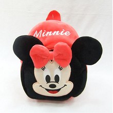 Mickey anime plush backpack bag