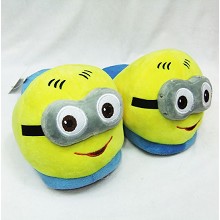Despicable Me anime plush slippers a pair