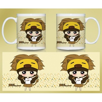 the Zodiac Leo anime cup mug