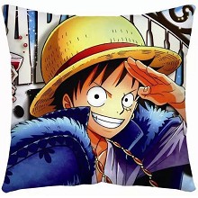 One Piece anime double side pillow 4180