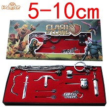 Clash of Clans anime cos weapon key chains(10pcs a...