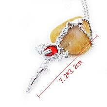 The Sword of Damocles anime necklace