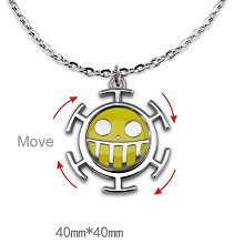 One Piece Law anime necklace