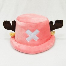  One Piece chopper plush hat 