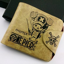 One Piece Chopper pu wallet