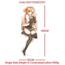 Sword Art Online single side pillow 50*150
