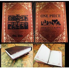 One Piece hard cover notebook(120pages)