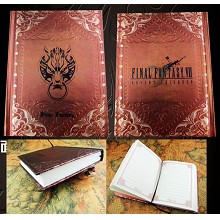 Final Fantasy hard cover notebook(120pages)