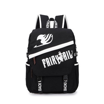 Fairy Tail black backpack bag
