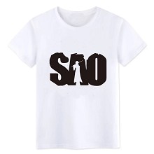 Sword Art Online cotton white t-shirt